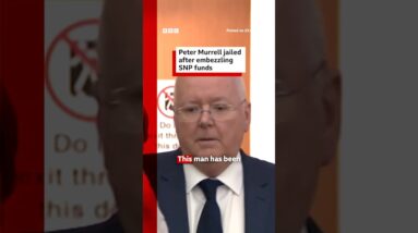 Former SNP chief executive Peter Murrell jailed for embezzling party funds. #BBCNews