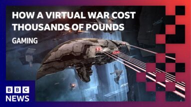 How gamers lost £400,000 fighting a huge virtual space war | BBC News