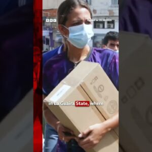 Hundreds of earthquake victims treated at Venezuela hospital. #Venezuela #Caracas #BBCNews