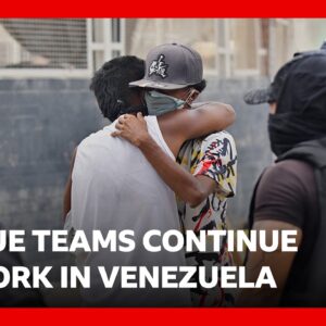 Venezuela earthquakes kill 1,430 people as international rescue teams arrive | BBC News