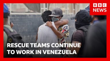 Venezuela earthquakes kill 1,430 people as international rescue teams arrive | BBC News