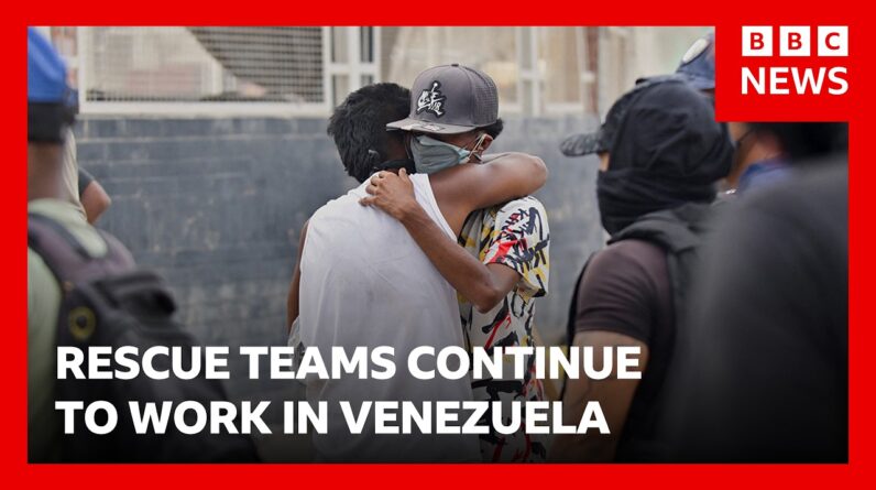 Venezuela earthquakes kill 1,430 people as international rescue teams arrive | BBC News