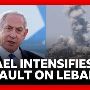 Israel intensifies Lebanon assault after Trump says “all shooting will stop” | BBC News