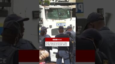 Security tightens in South Africa amid anti-migrant protests. #SouthAfrica #BBCNews