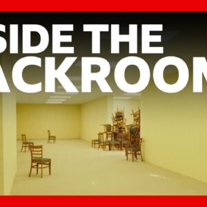 Inside the Backrooms with director Kane Parsons | BBC News