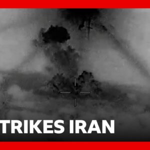 Iranian targets hit by the US after attack on cargo ship | BBC News