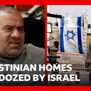 Israel bulldozes Palestinian homes  in East Jerusalem | BBC News