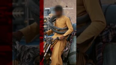 Bikers risking their lives to smuggle Iranian fuel into Pakistan. #BBCNews