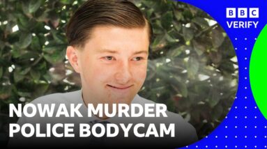 Key moments of police bodycam footage in Henry Nowak murder | BBC News