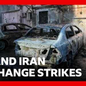 US and Iran exchange strikes across Middle East for second day in a row | BBC News