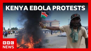 Two dead in Kenya amid protests against US Ebola quarantine centre plan | BBC News