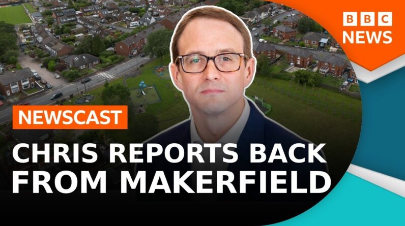 What's happening on the ground in the Makerfield by-election campaign? | BBC Newscast