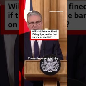 Teenagers won't be punished for trying to get round social media ban, the UK PM said. #BBCNews
