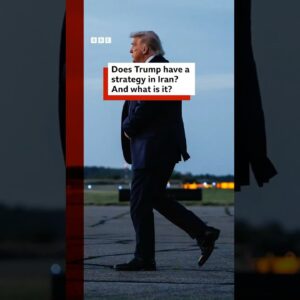 Trump vowed to hit Iran 'very hard', but later said the strikes were 'cancelled'. #BBCNews