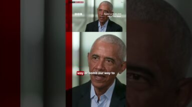 US cannot ‘bully or bomb to solutions’ on Iran, former US President Barack Obama says. #BBCNews
