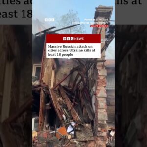 Russian attack on Ukraine kills at least 18 people. #BBCNews