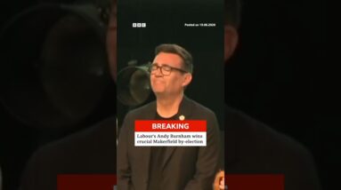 Labour’s Andy Burnham wins crucial Makerfield by-election. #UK #Politics #BBCNews