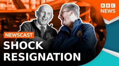 Why has Defence Secretary John Healey quit in shock resignation? | BBC Newscast