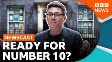 Andy Burnham makes his pitch to be UK Prime Minister, is he ready for Number 10? | BBC Newscast