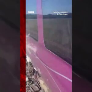 Footage shows scene on board Bedford train after fatal crash. #Bedford #Train #BBCNews