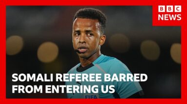 First World Cup Somali referee Omar Artan barred from entering US | BBC News