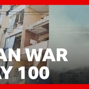 The 100th day of the US-Israel war with Iran | BBC News