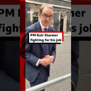 Keir Starmer told the BBC he's concentrating on the job he "was elected to do". #BBCNews