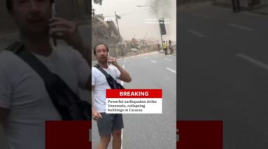 Two major earthquakes strike Venezuela. #BBCNews