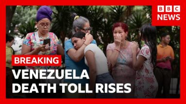 Venezuela earthquakes kill at least 164, with many more feared dead | BBC News