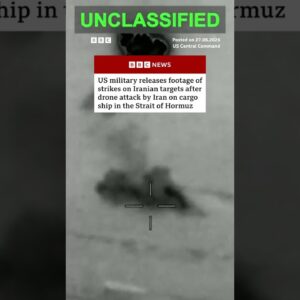 US strikes Iran after attack on cargo ship. #Iran #US #BBCNews