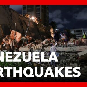 Venezuela earthquakes kill at least 32, with 700 injured | BBC News