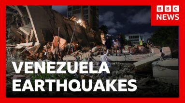 Venezuela earthquakes kill at least 32, with 700 injured | BBC News