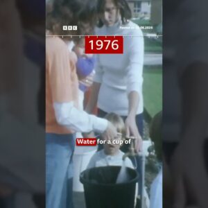 How did people cope during the 1976 heatwave? #Heatwave #UKHeatwave #BBCNews