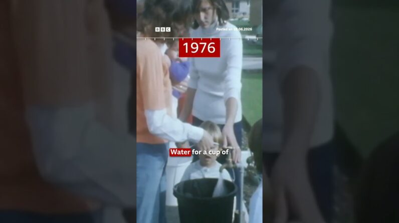 How did people cope during the 1976 heatwave? #Heatwave #UKHeatwave #BBCNews