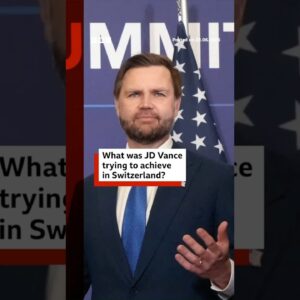 What did JD Vance hope to get from Iran talks in Switzerland? #BBCNews