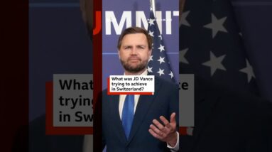What did JD Vance hope to get from Iran talks in Switzerland? #BBCNews