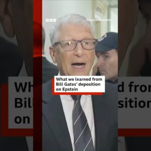 What we learned from Bill Gates’ deposition on Jeffrey Epstein #BBCNews