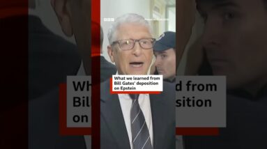 What we learned from Bill Gates’ deposition on Jeffrey Epstein #BBCNews
