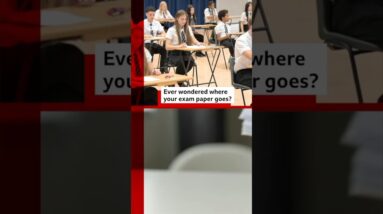 Where does your exam paper actually go? #BBCNews