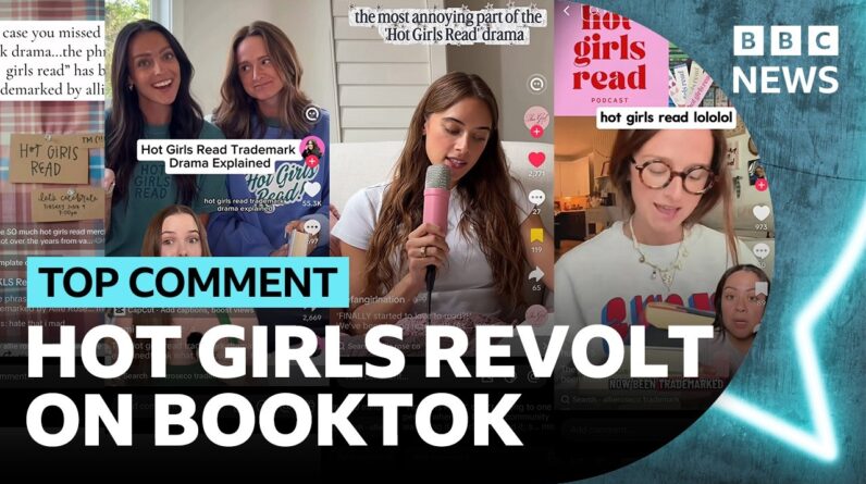 Why BookTok blew up over 'Hot Girls Read' trademark | Top Comment Podcast