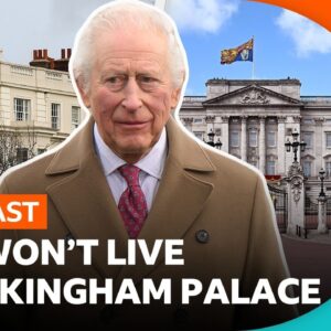 Why doesn't the King live at Buckingham Palace? | BBC Newscast