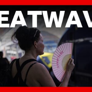 Red extreme heat warning in place in UK as Europe battles heatwave | BBC News