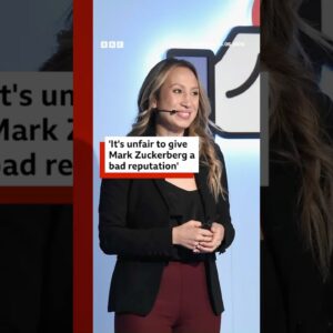 'It's unfair to give Zuckerberg a bad reputation', says longest serving Meta employee. #BBCNews