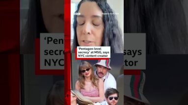 ‘Pentagon-level secrecy’ at Madison Square Garden, says NYC content creator. #TaylorSwift #BBCNews