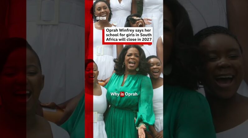 Oprah Winfrey to close her school for girls in South Africa.  #OprahWinfrey #SouthAfrica #BBCNews
