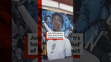 Jude Bellingham's home town 'proud' of his England impact. #JudeBellingham #WorldCup #BBCNews