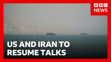 US wants Iran to pledge to stop shooting at ships in Strait of Hormuz | BBC News