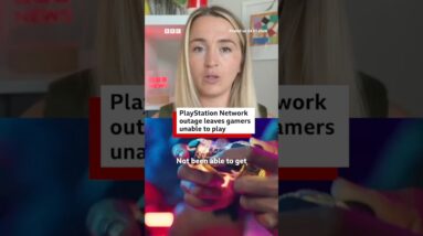 PlayStation Network down, leaving thousands of gamers unable to play. #PlayStation #Gaming #BBCNews