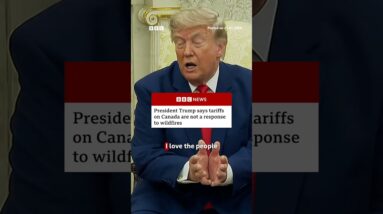 Trump imposes tariff on Canada, in retaliation for "unequal treatment" of US products. #BBCNews