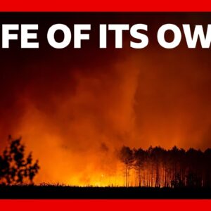 Spanish PM says wildfires are a 'painful expression' of climate emergency | BBC News